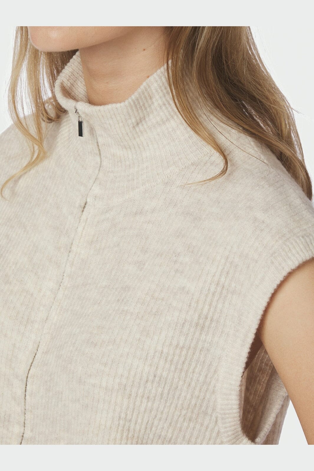 Neo Noir - Shanelle Knit Vest 168221 - 124 - Ivory