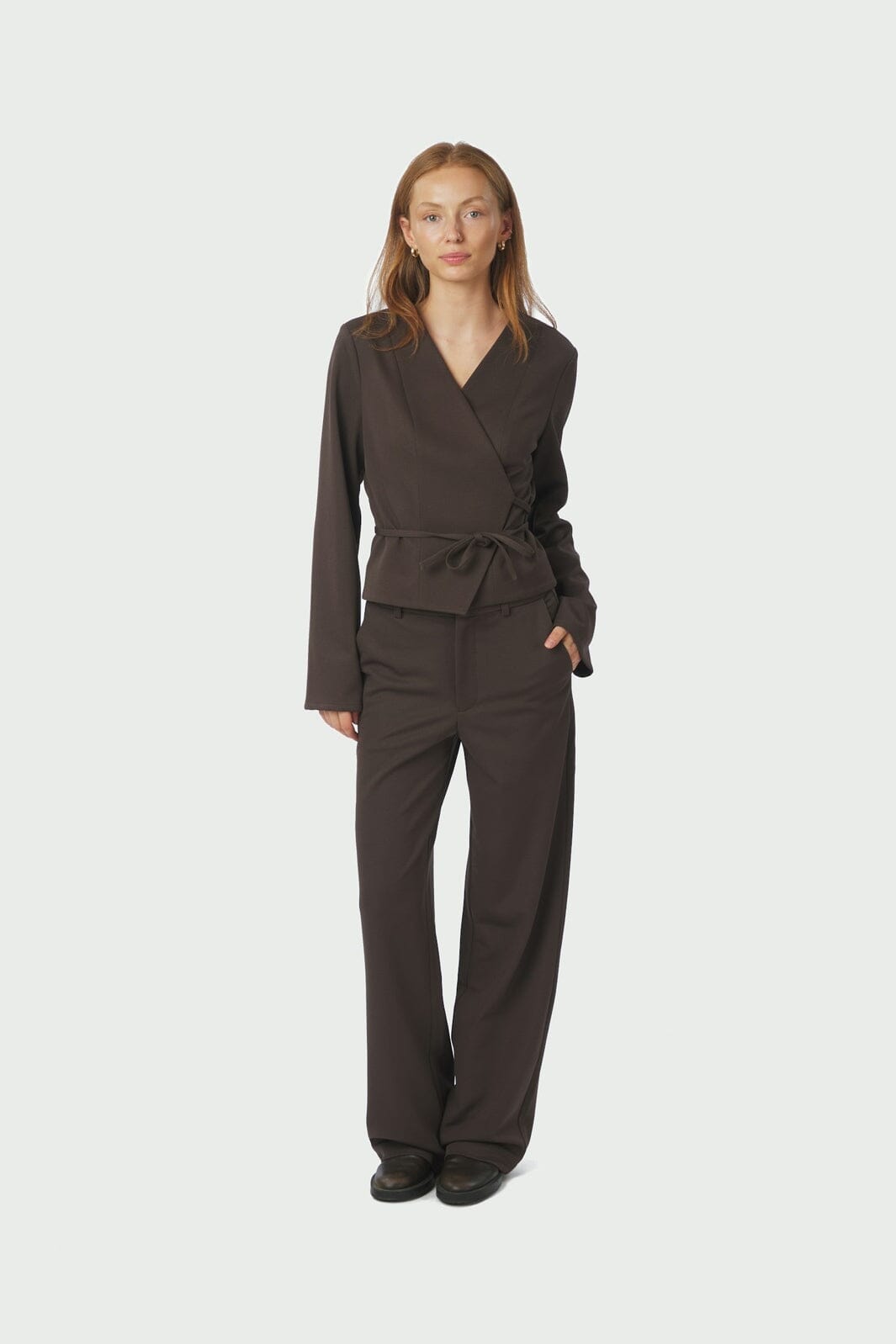Neo Noir - Simmi Blouse 166361 - 676 - Dark Brown