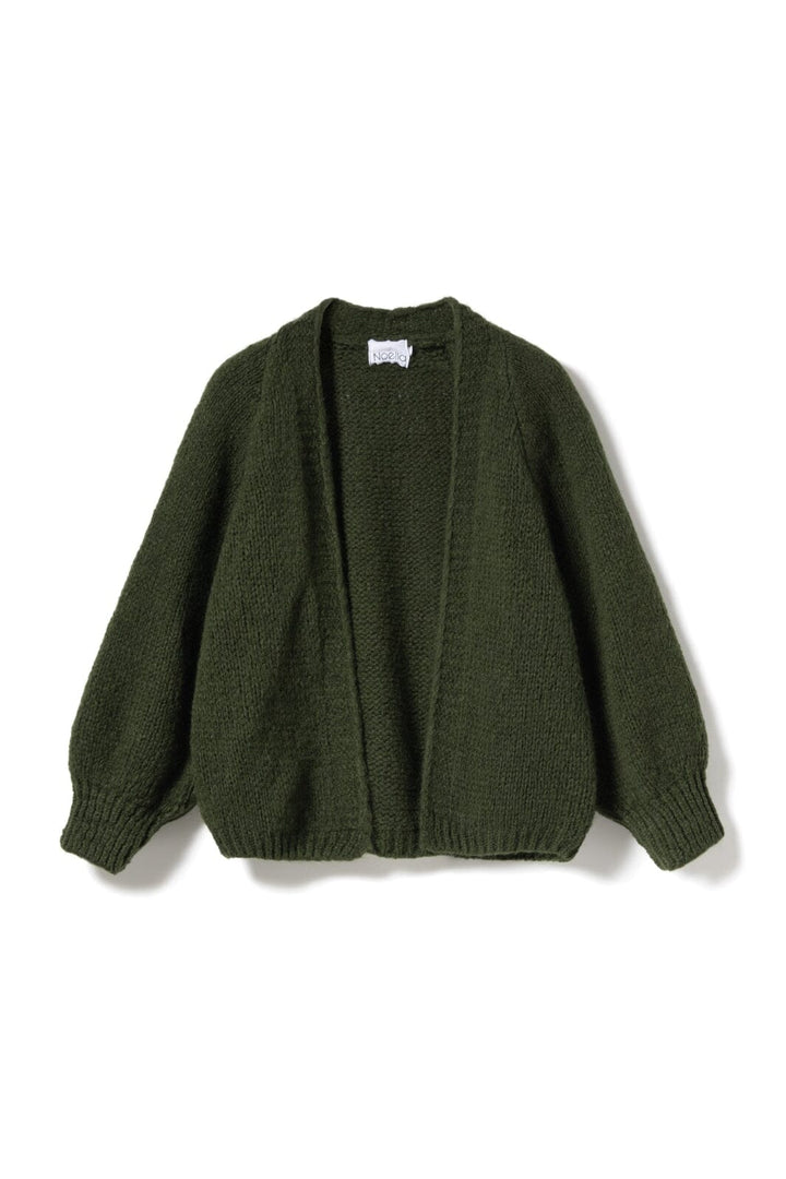 Noella - Fora Knit Cardigan - 545 Dark Army Cardigans 