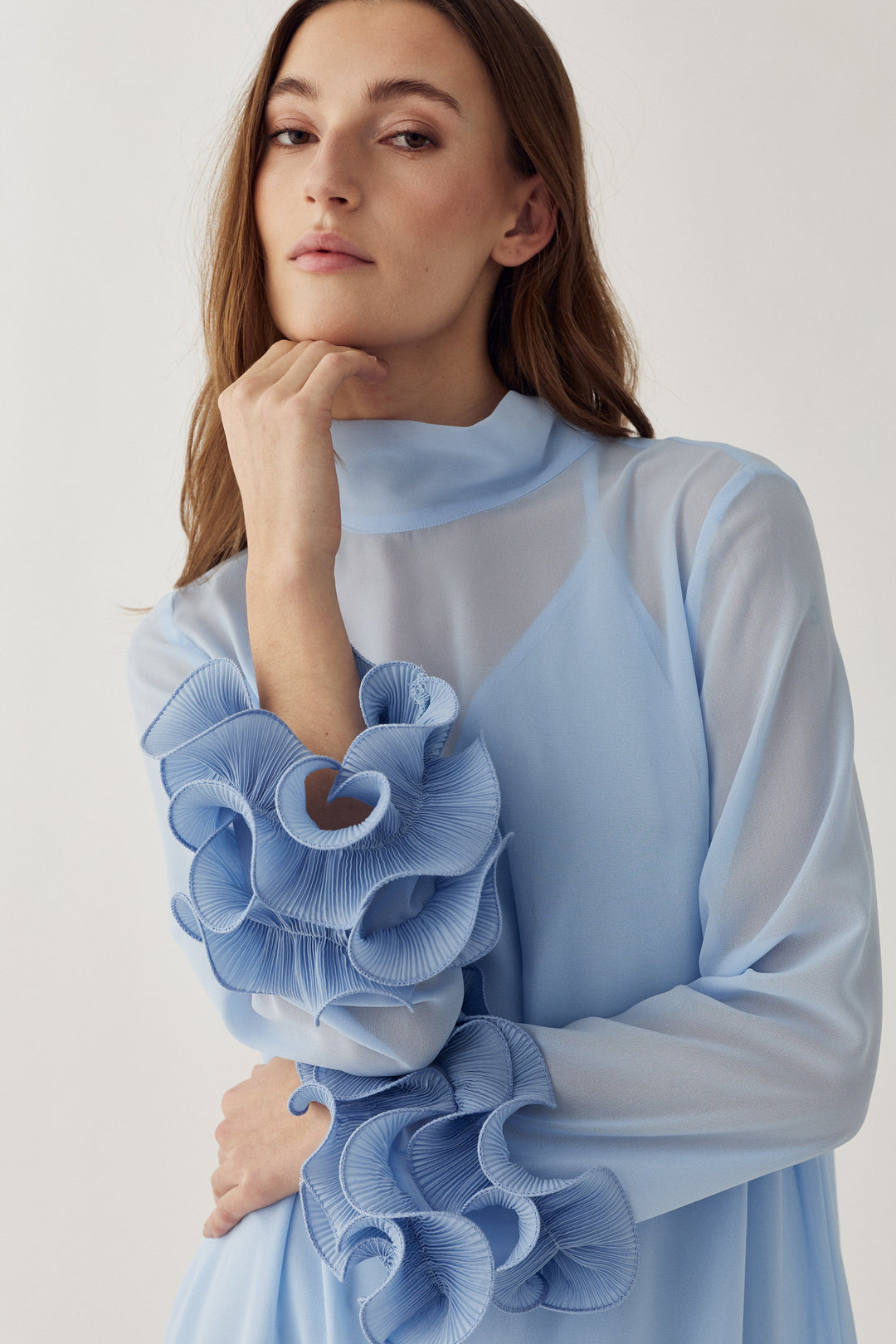 Noella - Latania Dress 14510001 - 387 - Sky Blue Kjoler 