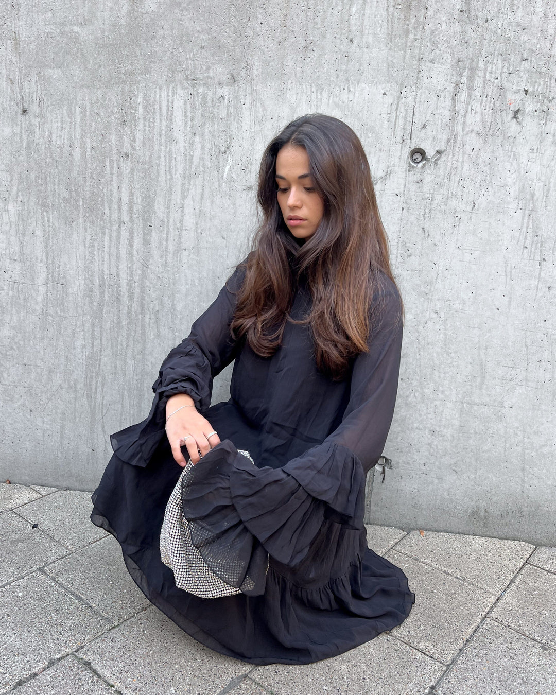 Noella - Lavanna Dress 14230002 - 004 - Black Kjoler 