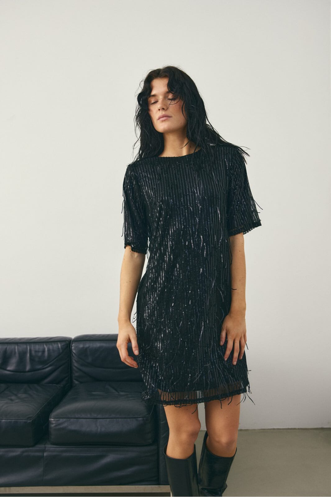 Noella - Leeann Dress 14550003 - 004 - Black