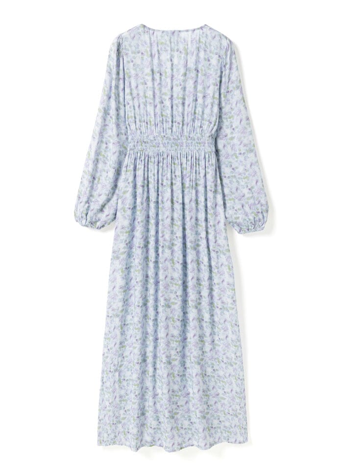 Noella - Lilith Maxi Dress 14160005 - 1390 - Cinthia Blue Print Kjoler 