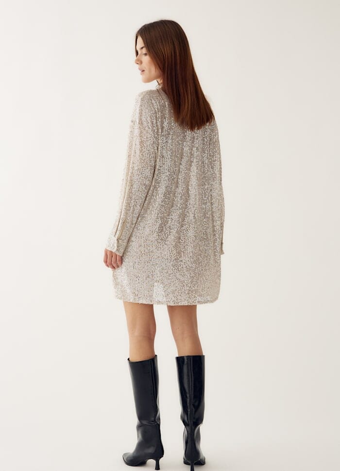 Noella - Lizanne Shirt 14320001 - 766 - Silver Skjorter 