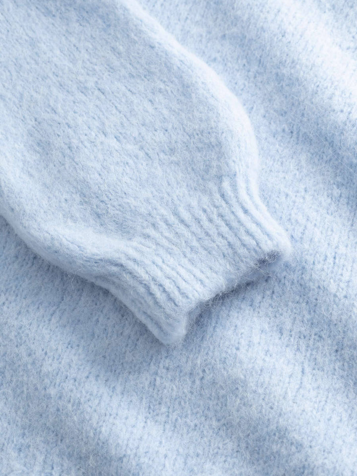 Noella - N-Latora Knit 15950002 - 016 - Light Blue Strikbluser 