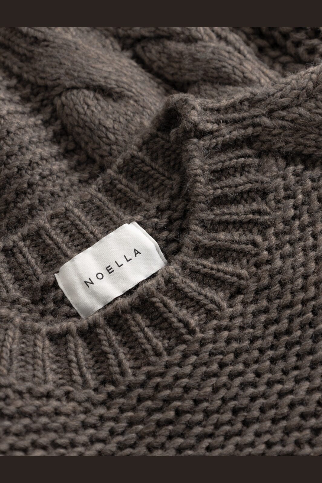 Noella - N-Lisbeth C Knit 14380002 - 1534 - Ash Brown