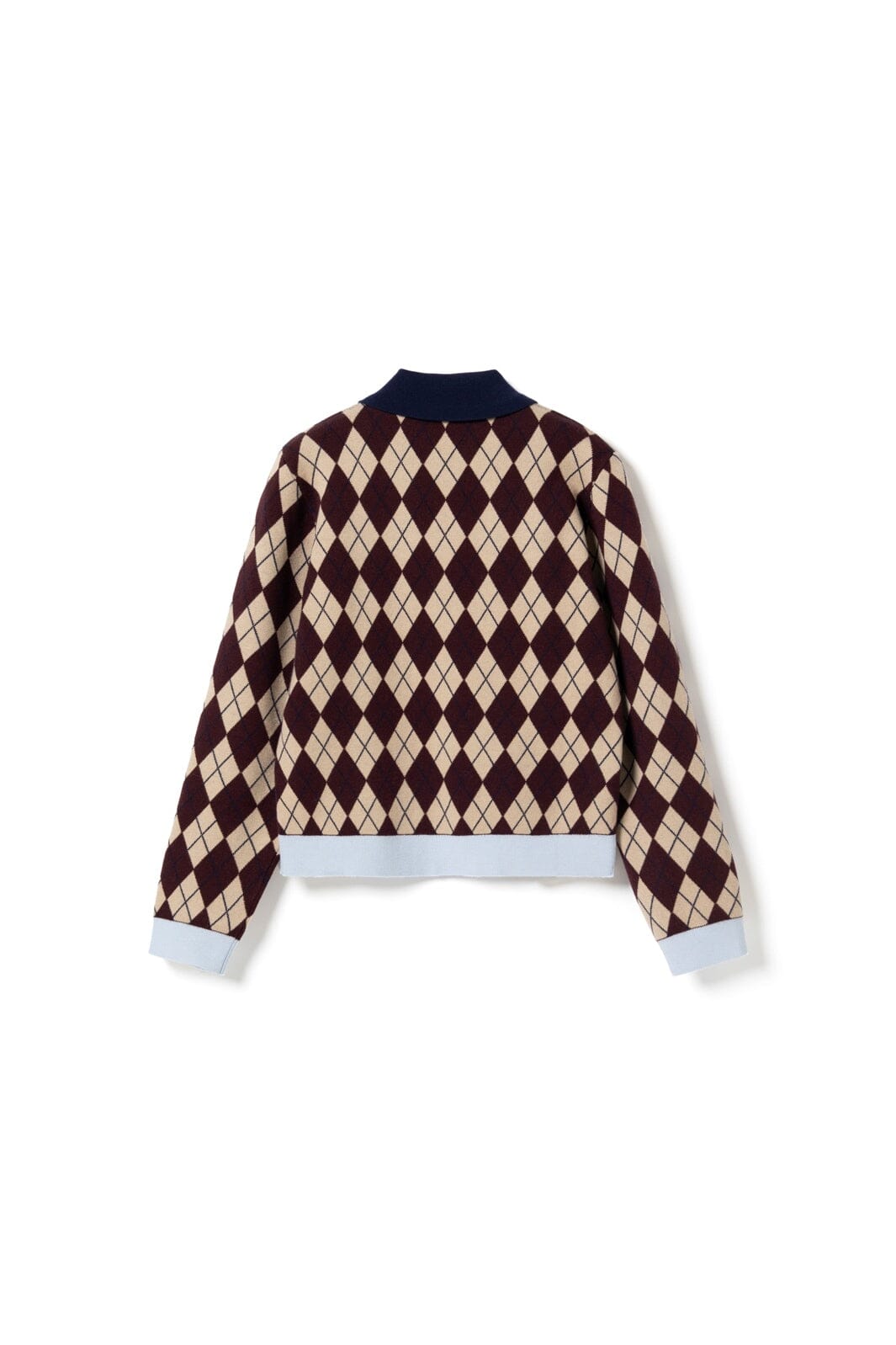 Noella - N-Makayla Knit 15030001 - 456 - Diya Burgundy Check