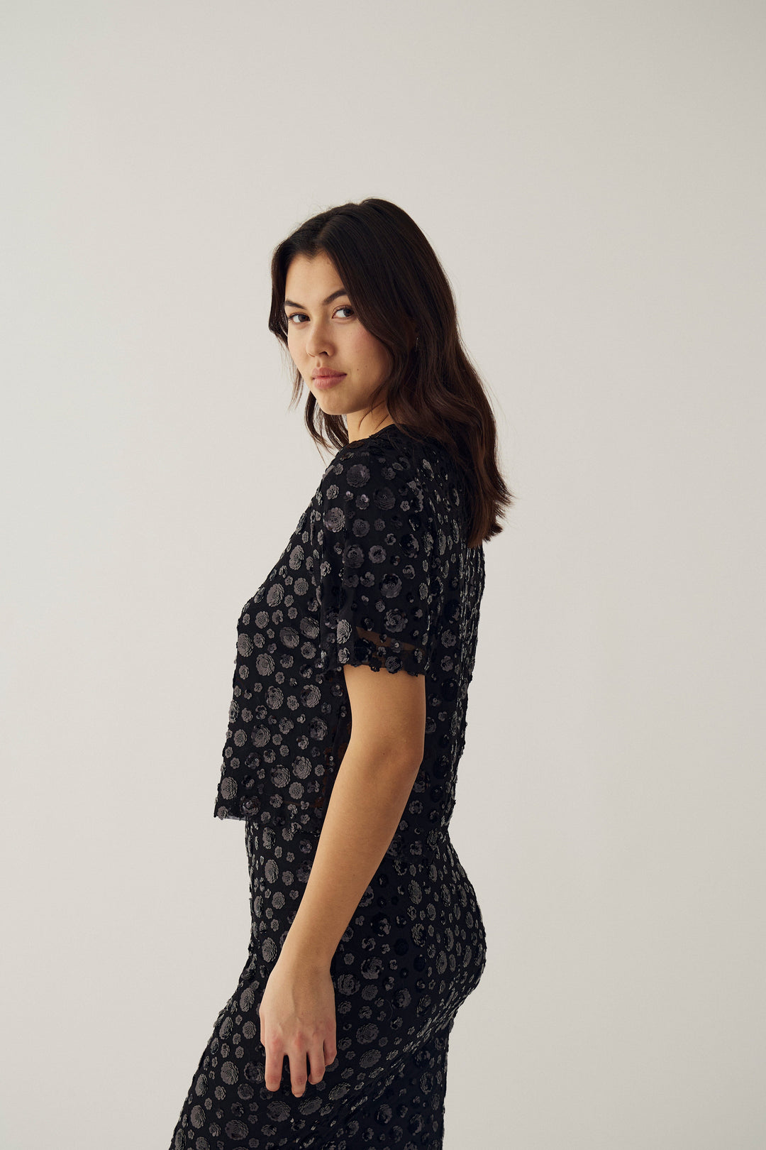 Noella - N-Mera Ss Top 16990002 - 004 - Black Toppe 