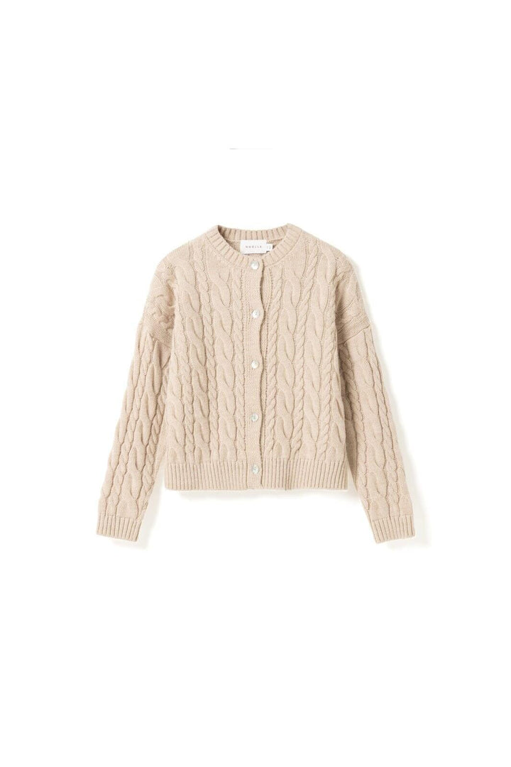 Noella - N-Mirian Knit Cardigan 16820002 - 1526 - Beige Melange