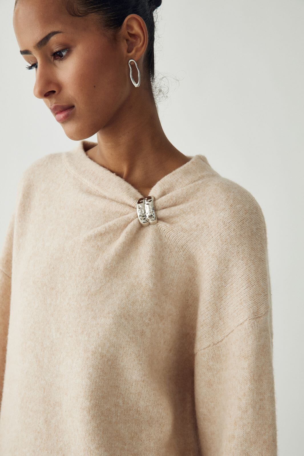 Noella - N-Nann Knit 17220001 - 974 - Ivory Strikbluser 