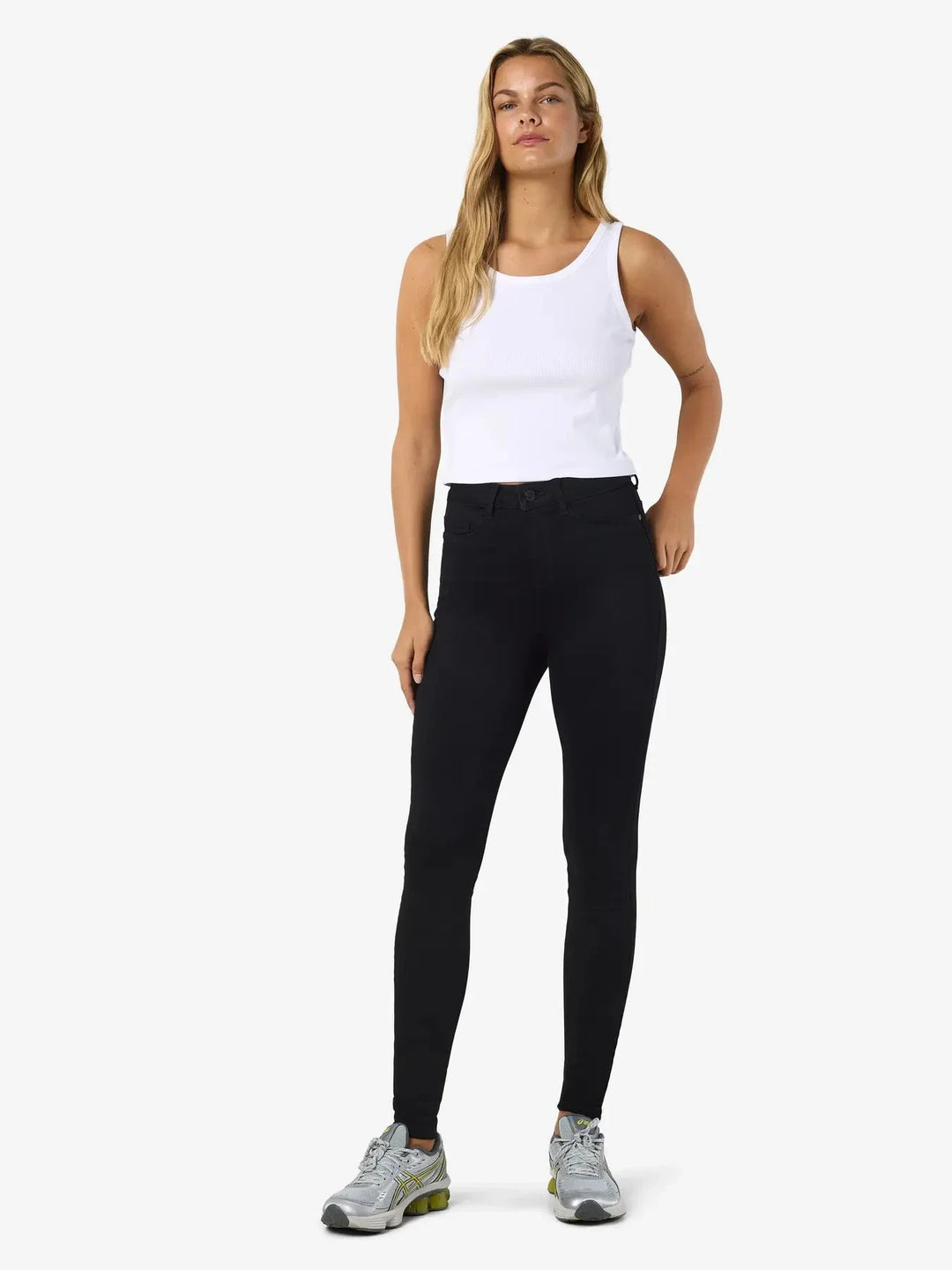 Noisy May - Nmcallie Skinny Black Jeans - 3162952 Black Denim Jeans 