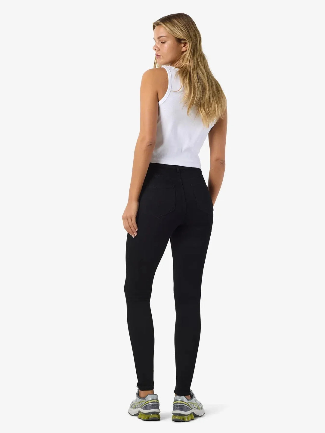 Noisy May - Nmcallie Skinny Black Jeans - 3162952 Black Denim Jeans 