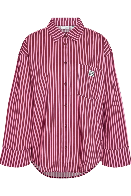 Noisy May - Nmfrida L/S Button Shirt Box - 5089193 Delicioso Begonia Pink Skjorter 