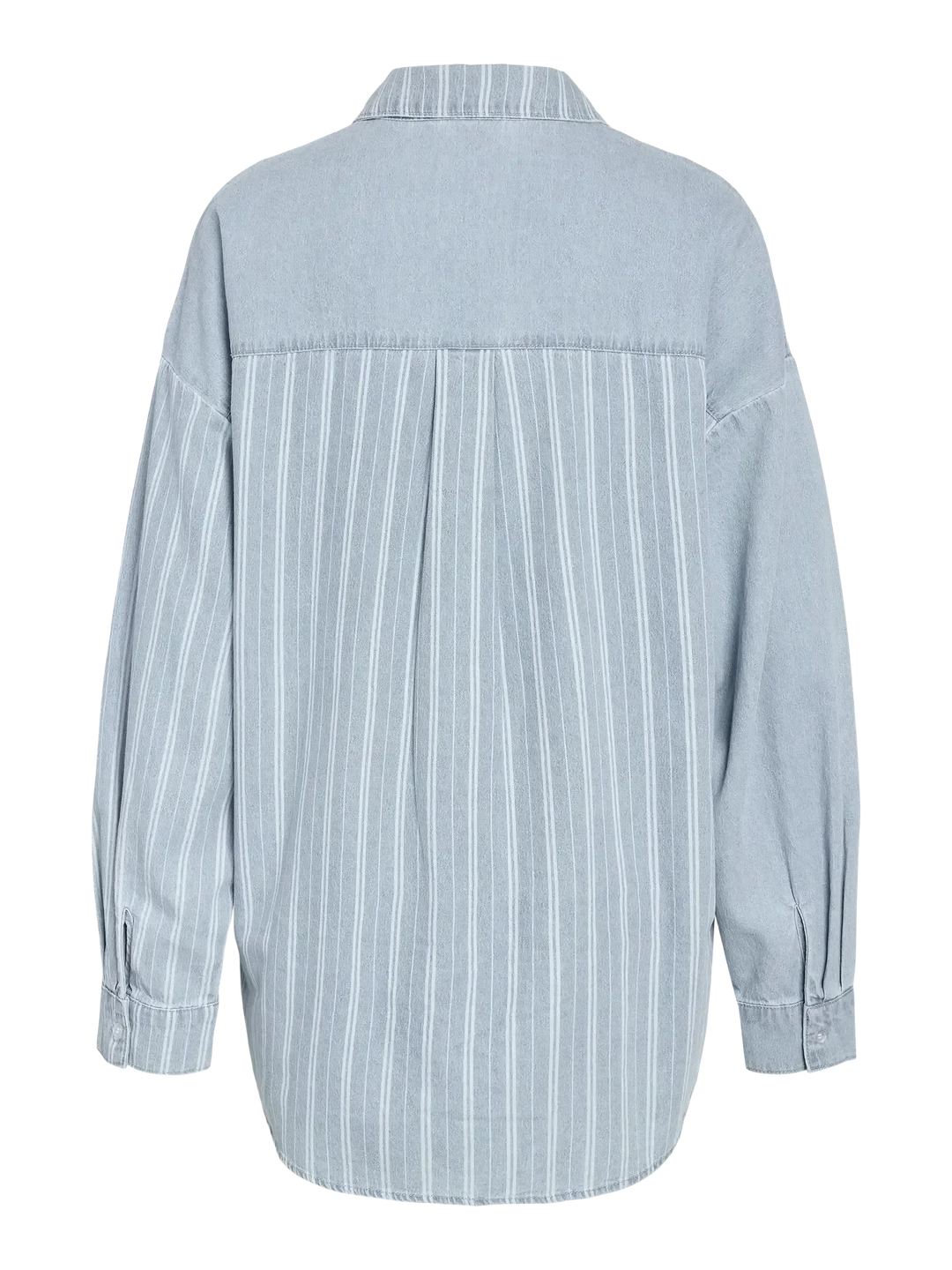 Noisy May - Nmkatri L/S Oversized Shirt Bs006Lb - 4943917 Medium Blue Denim Skjorter 