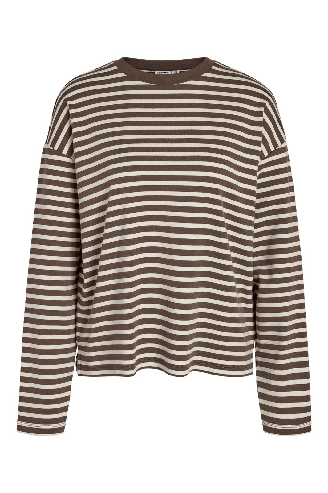Noisy May - Nmmocca L/S Regular Fit Top - 5175145 Chocolate Brown Birch