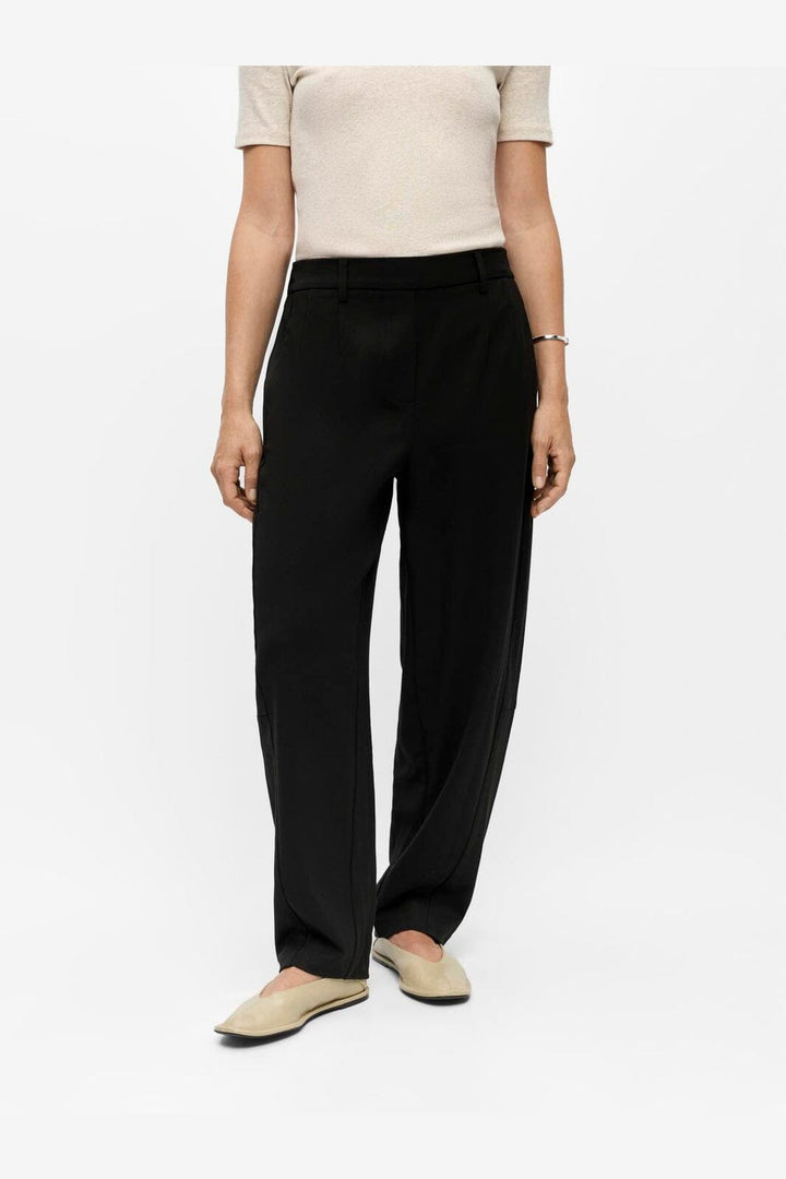 Object - Objlisa Ankle Barrel Pant - 5118380 Black