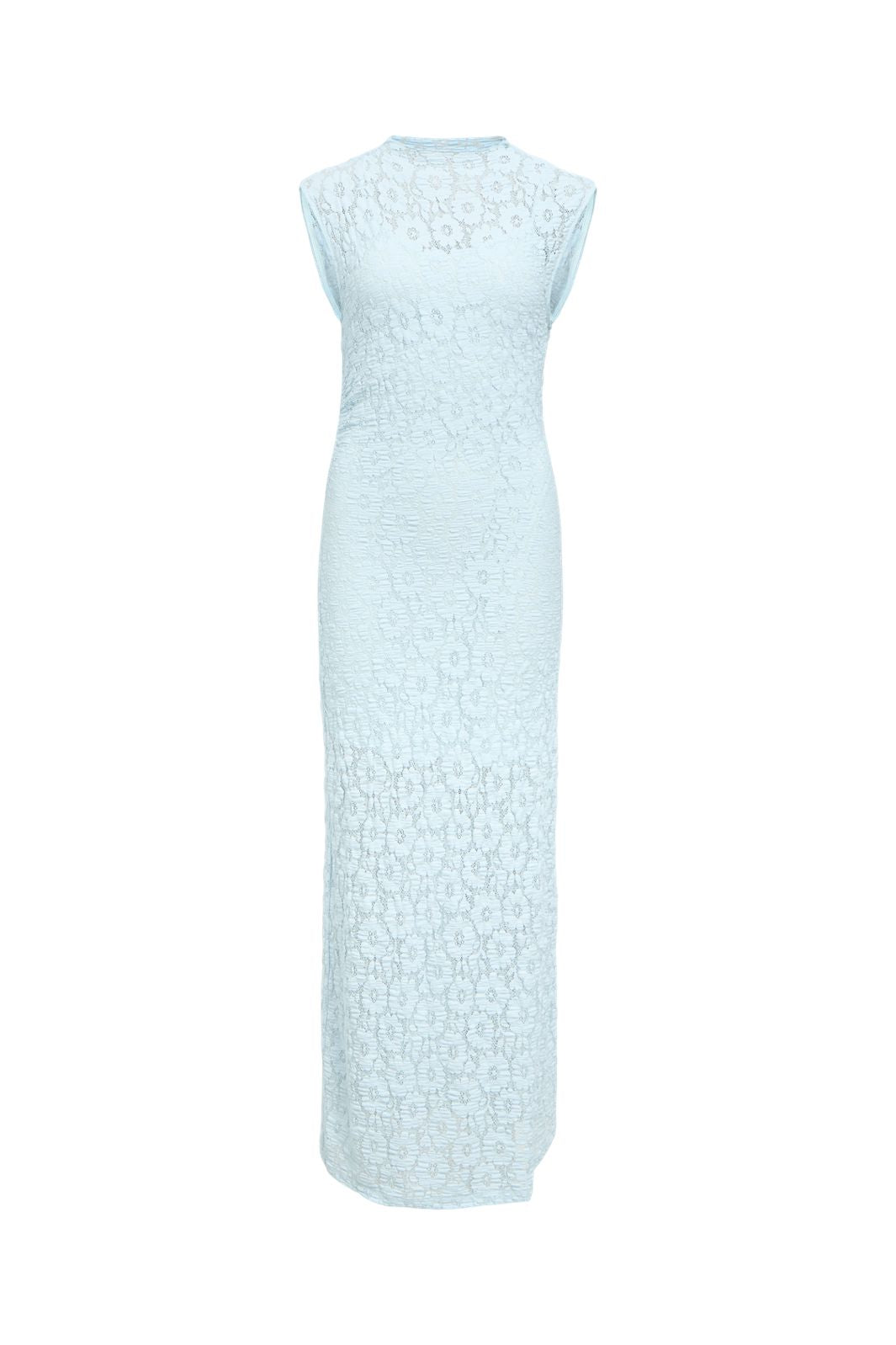 Object - Objremi Sl Reg Long Dress 144 - 5012833 Winter Sky