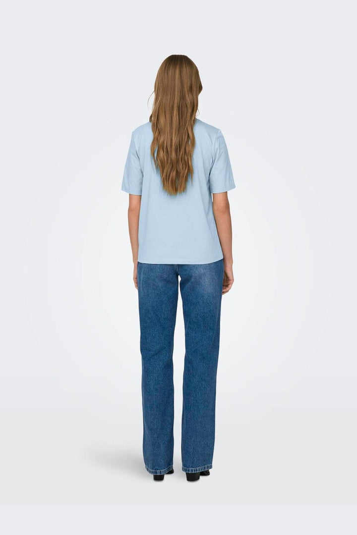 Only - Onl S/S Tee - 4959078 Cashmere Blue