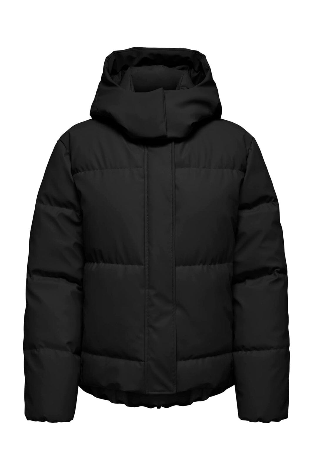 Only - Onlagnes Coated Puffer Jacket - 4924292 Black