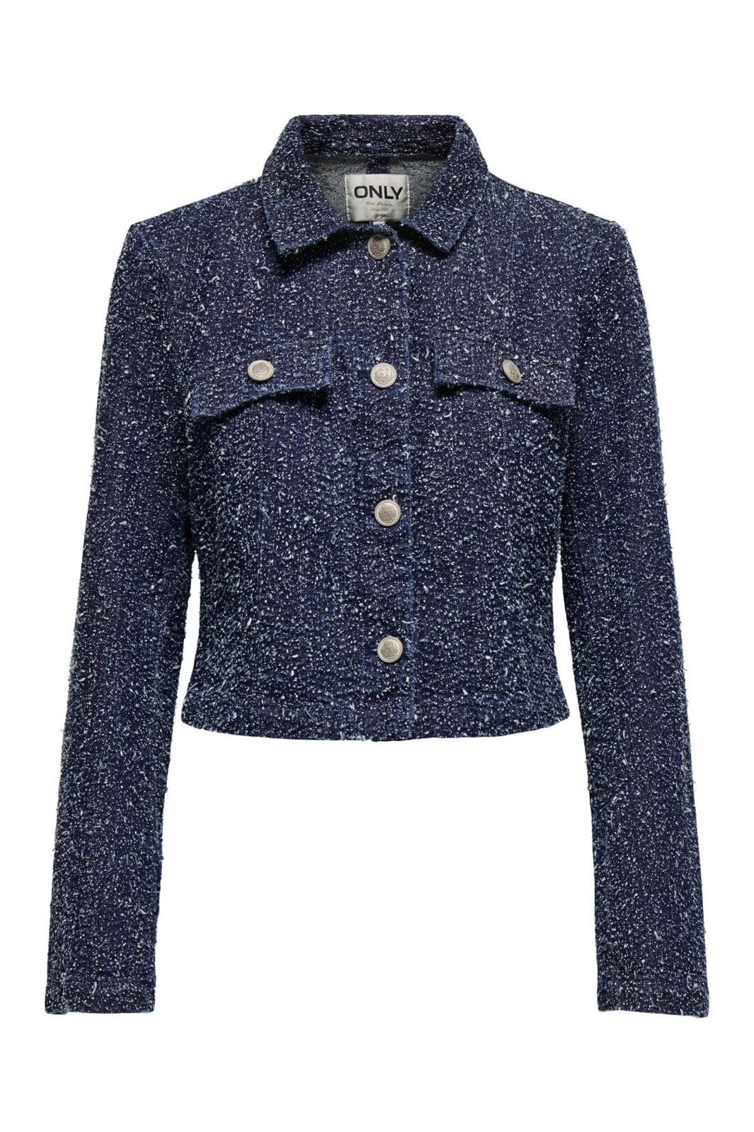 Only - Onlaman L/S Jacket Qyt - 4860919 Dark Blue Denim