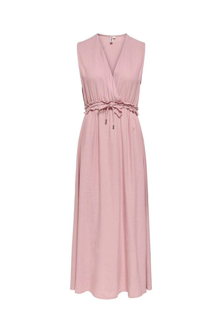 Only - Onlgoa Sl Linen Bl Long Dress Cc - 4942265 Burnished Lilac