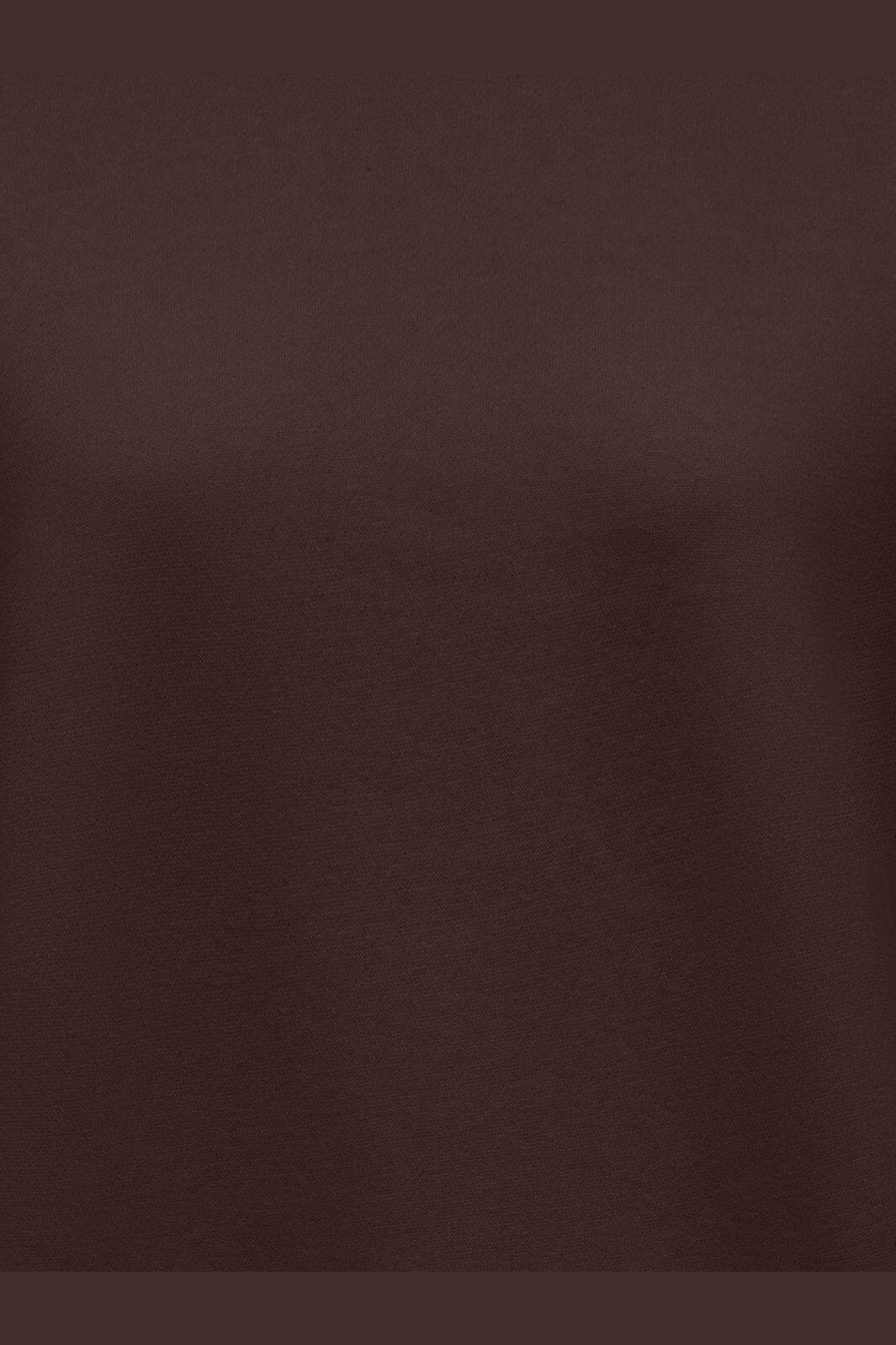 Only - Onlhappy L/S Crew Neck Swt - 5199521 Coffee Bean
