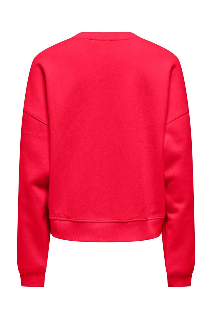 Only - Onlhappy L/S Crew Neck Swt - 5199523 Lollipop