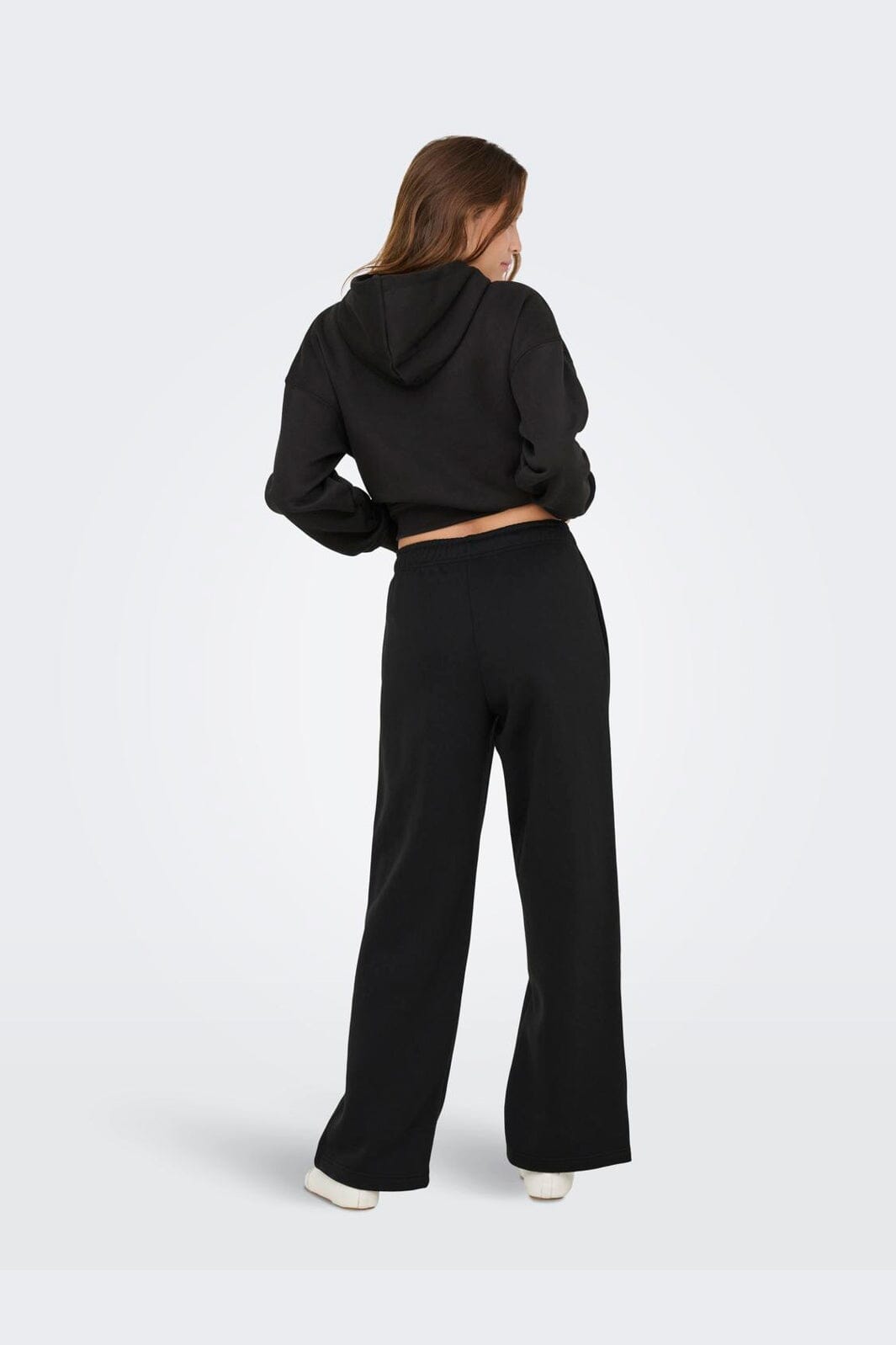 Only - Onlhappy Straight Pant Swt - 5199577 Black