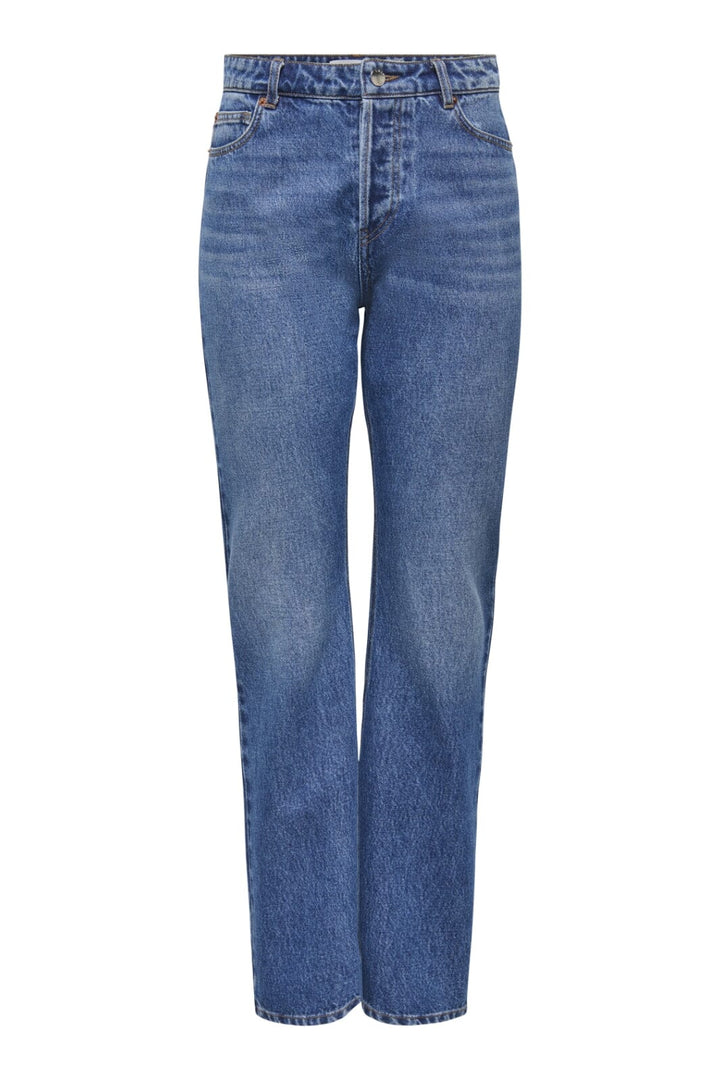 Only - Onlhazel Straight Gua - 4978872 Medium Blue Denim Jeans 