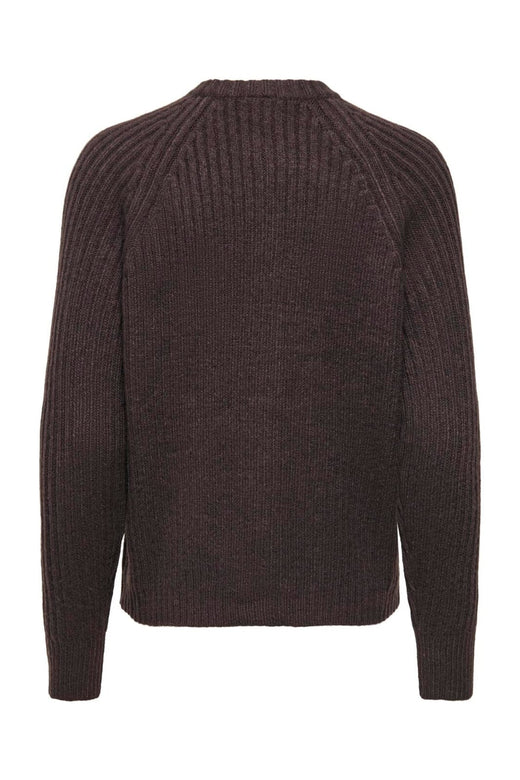 Only - Onlkalibu L/S Cardigan Knt - 5109877 Chocolate Brown