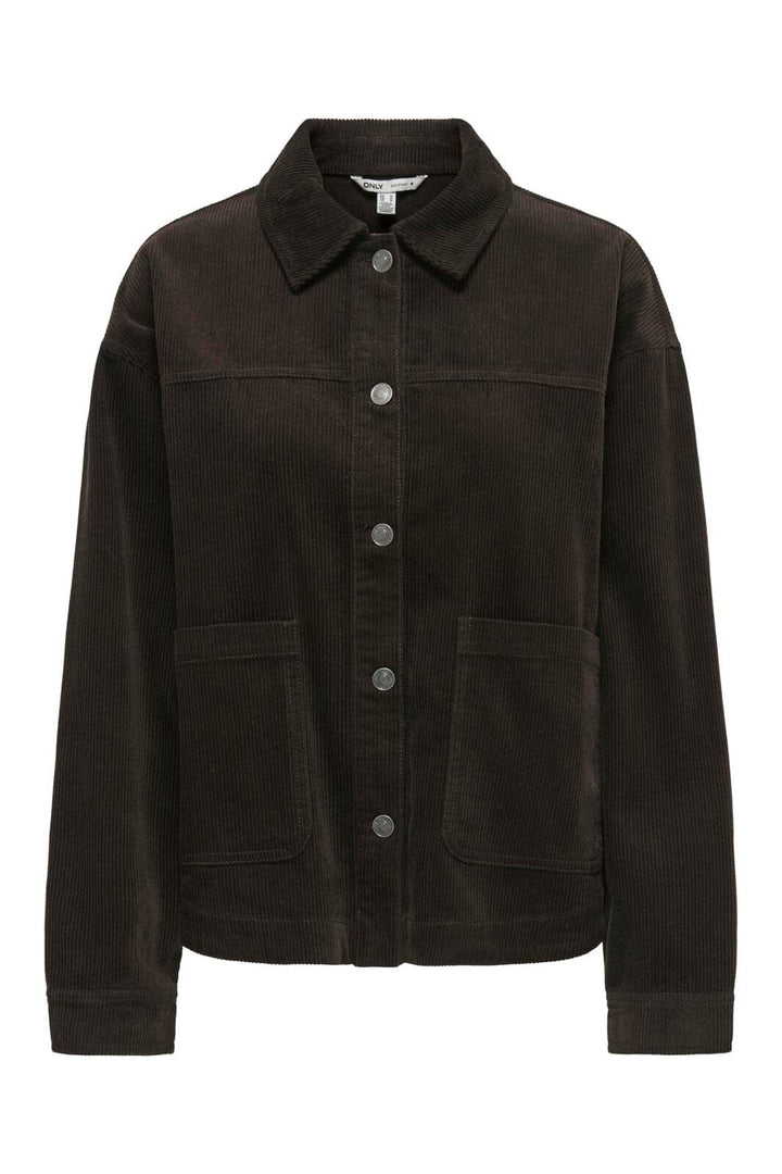 Only - Onlkana Corduroy Jacket - 5225262 Ganache
