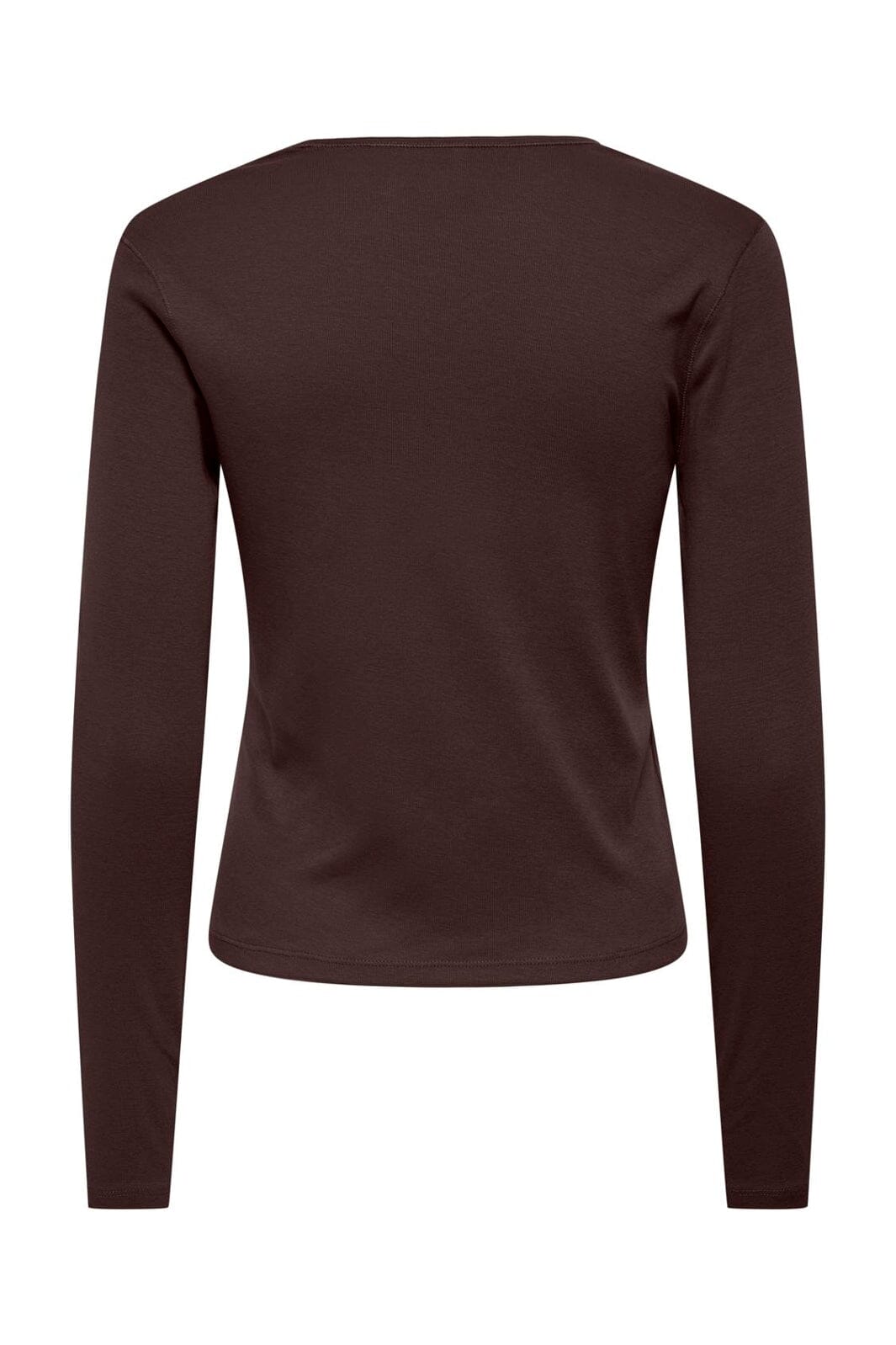 Only - Onlkira L/S V-Neck Top - 5138852 Coffee Bean