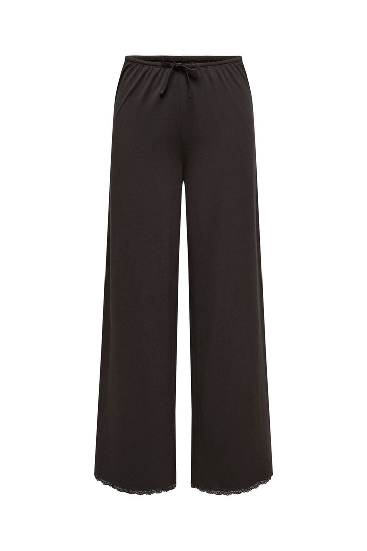 Only - Onlkiss Calm Wide Pants - 5152135 Chocolate Torte