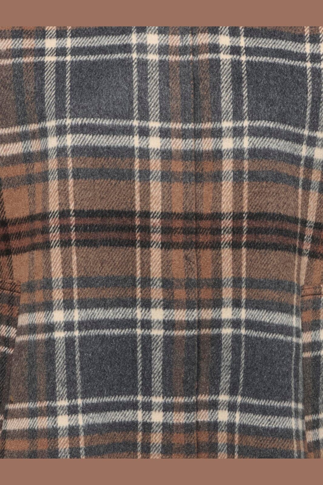 Only - Onllaura Check Coat - 5111997 Mustang .