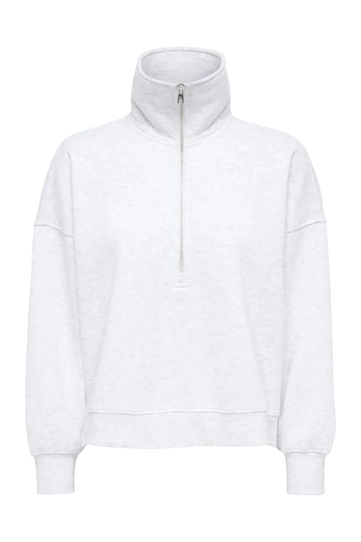 Only - Onllesure L/S Half Zip Rs Swt - 5117441 Light Grey Melange Sweatshirts 
