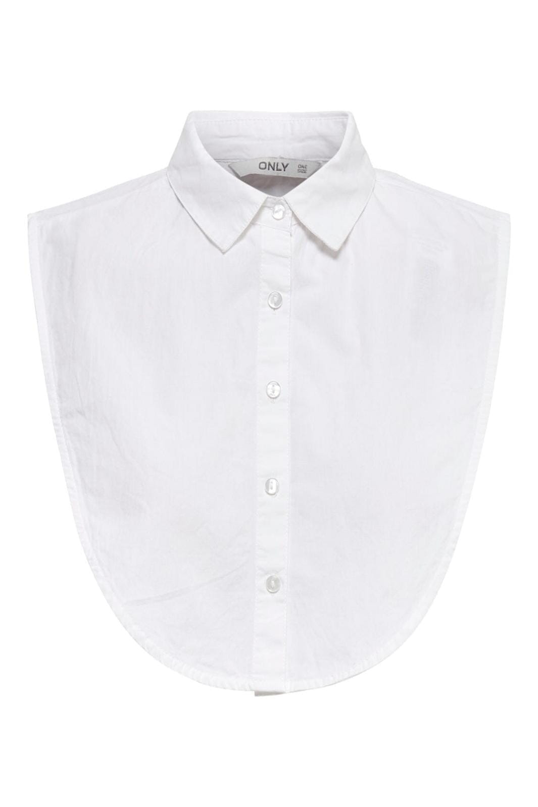 Only, Onlshelly Life Weaved Collar Acc, Bright White