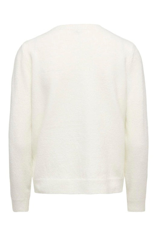 Only - Onlxmas Snowbear Ls O-Neck Knt - 5093917 Birch Alpine Bear/Malt B/Coffee C/Scoot/Mel