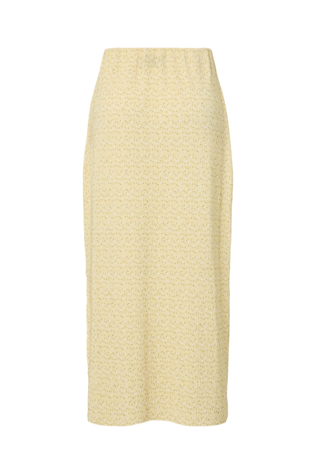 Pieces - Pcflora Ankle Skirt Msa - 4976249 French Vanilla Small White Flowers
