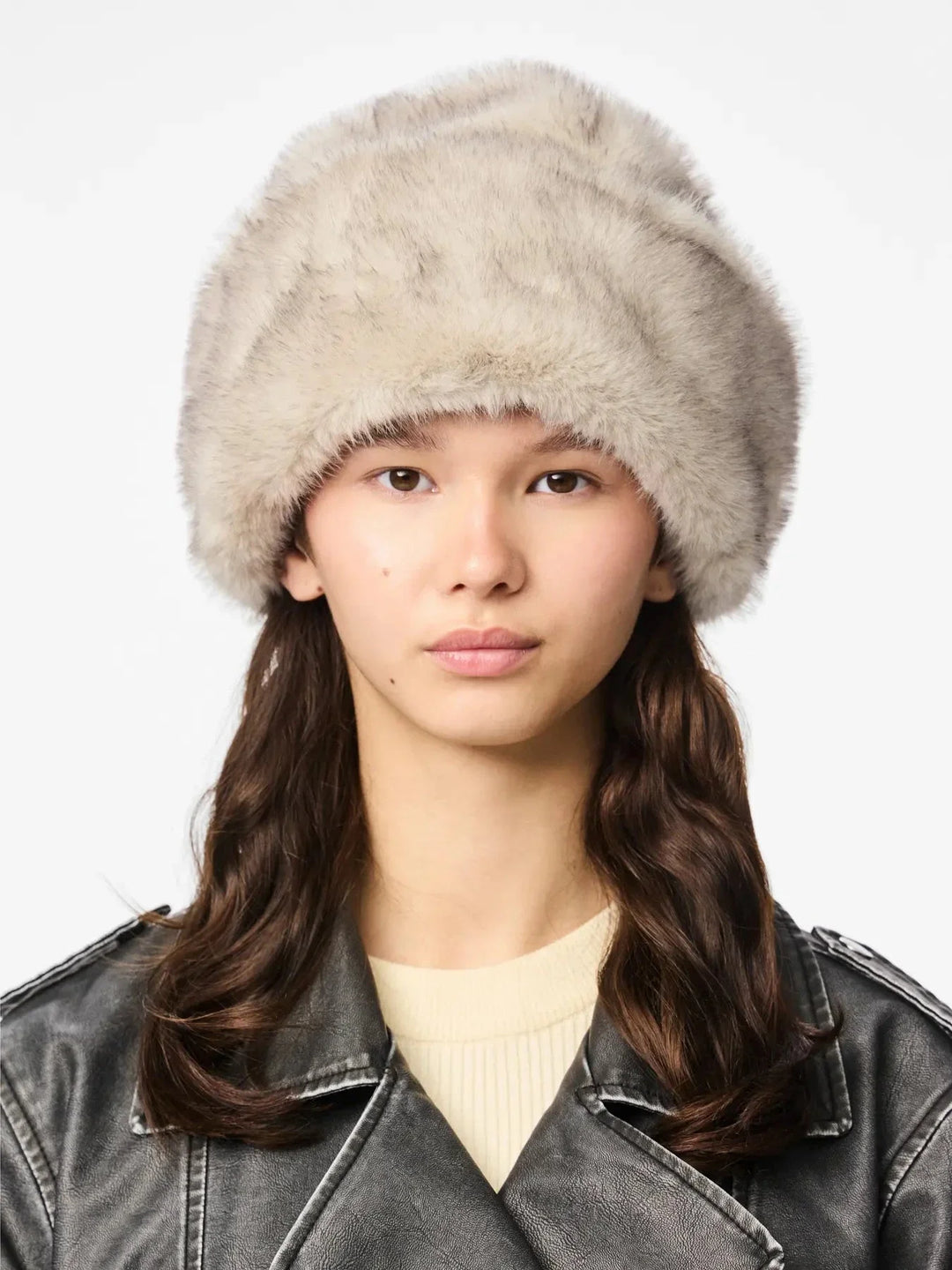 Pieces - Pcjutlandia Hat - 4836224 Greige Huer 