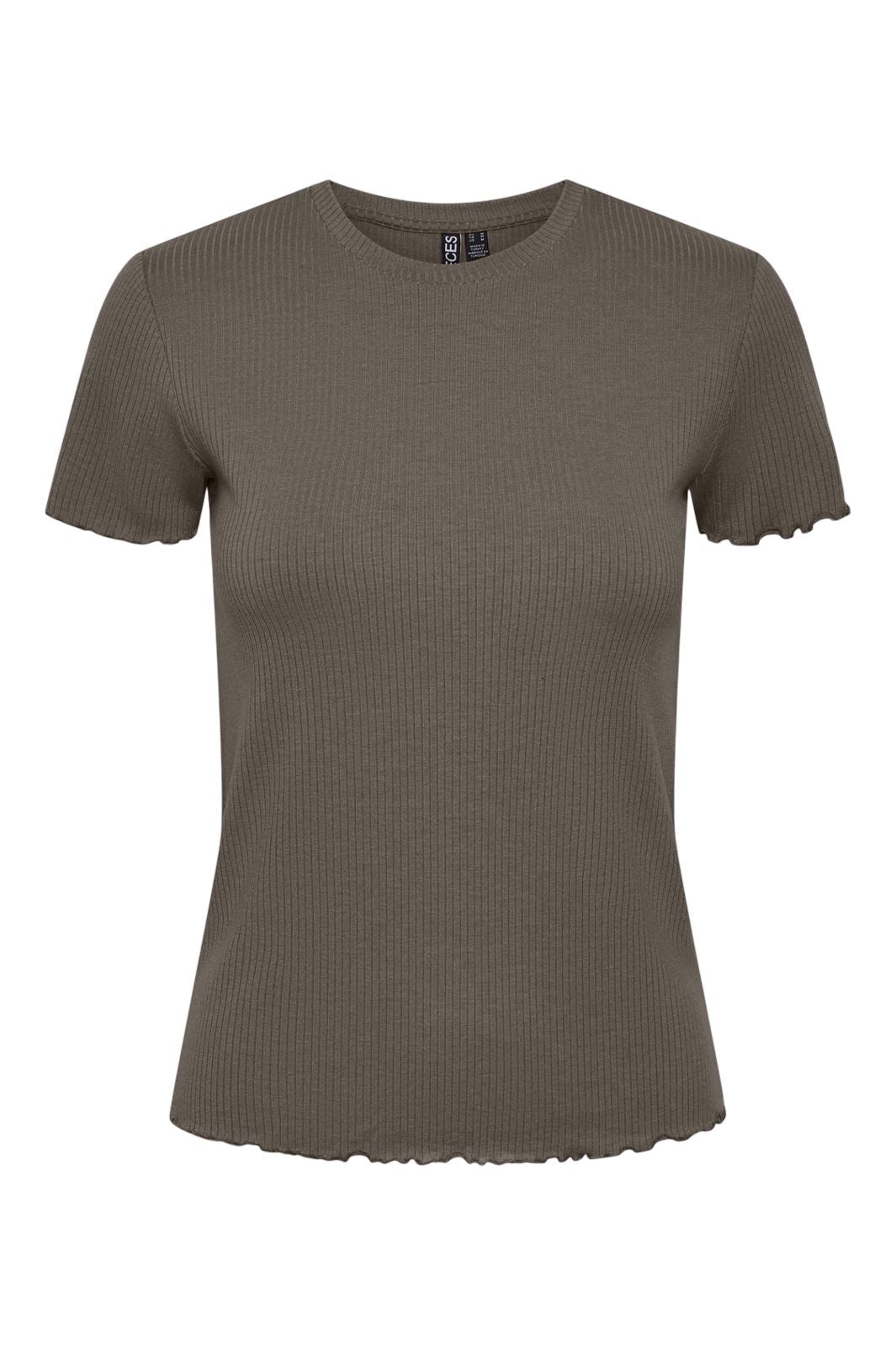 Pieces - Pcnicca Ss O-Neck Top - 4622456 Morel