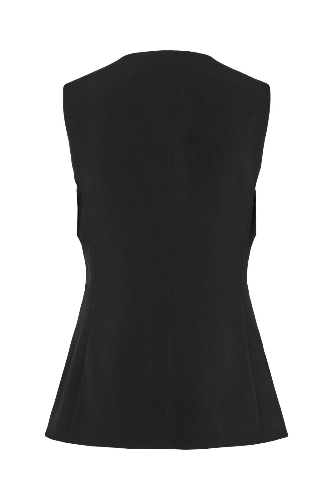 Pieces - Pctempre Long Vest - 4724813 Black