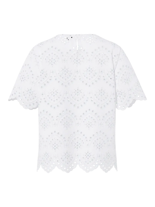 Pieces - Pcvilde Ss Top - 4902052 Bright White Tank Top 