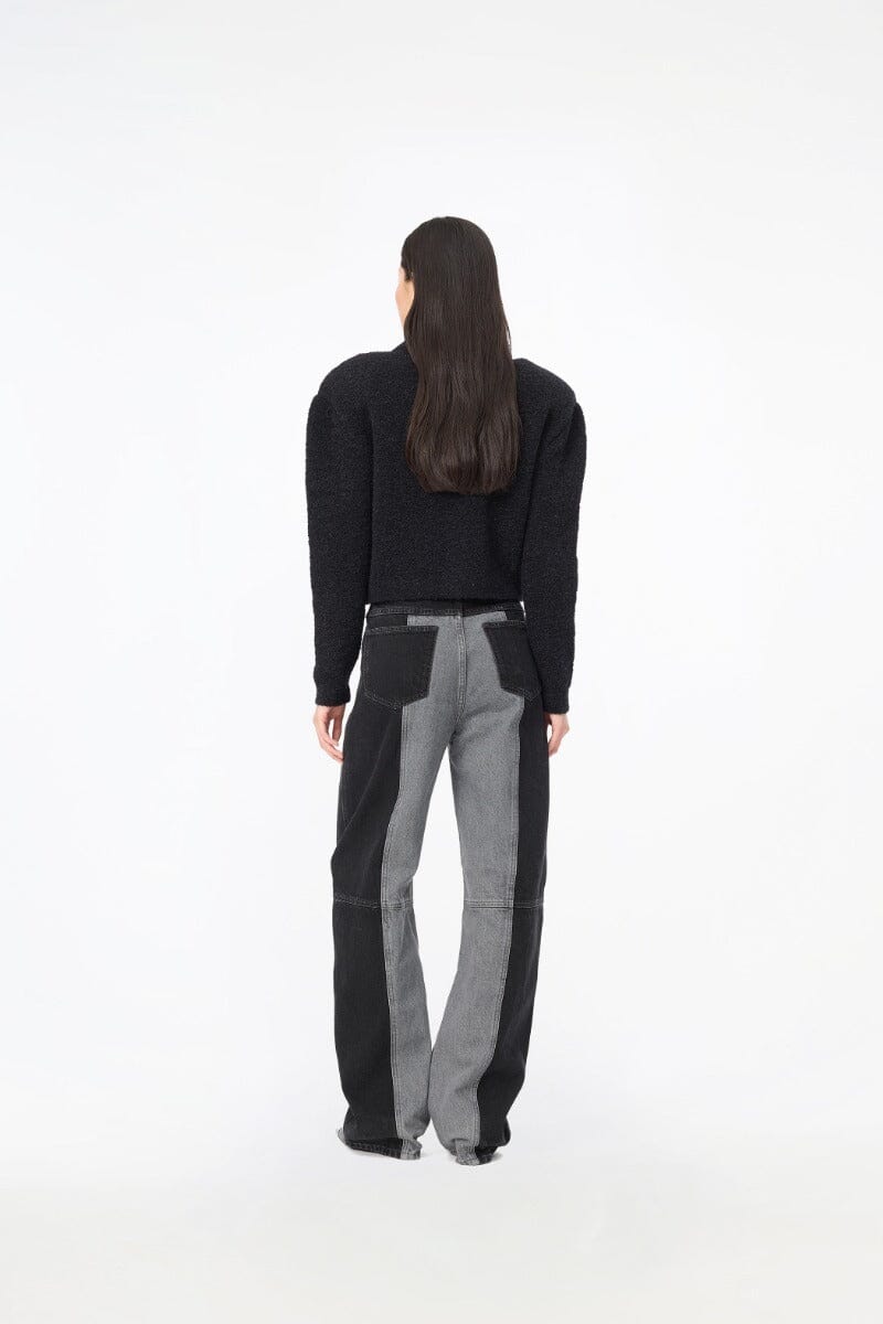 Rotate - Boucle Knit Cardigan 117205100 - 100 Black Cardigans 