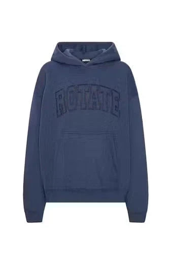 Rotate - Classic Sweat Hoodie 1163693094 - 3094 Navy Blazer Sweatshirts 