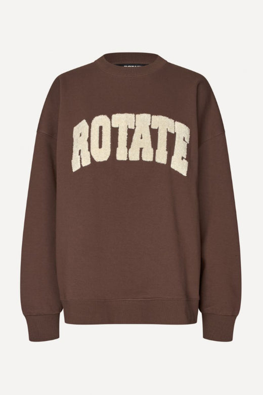 Rotate - Heavy Sweat Crewneck 116370559 - 559 Chestnut Sweatshirts 