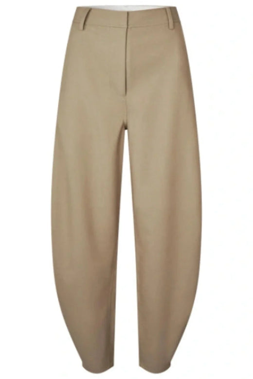 Second Female - Blink Barrel Trousers 61235 - 6004 Chinchilla Bukser 