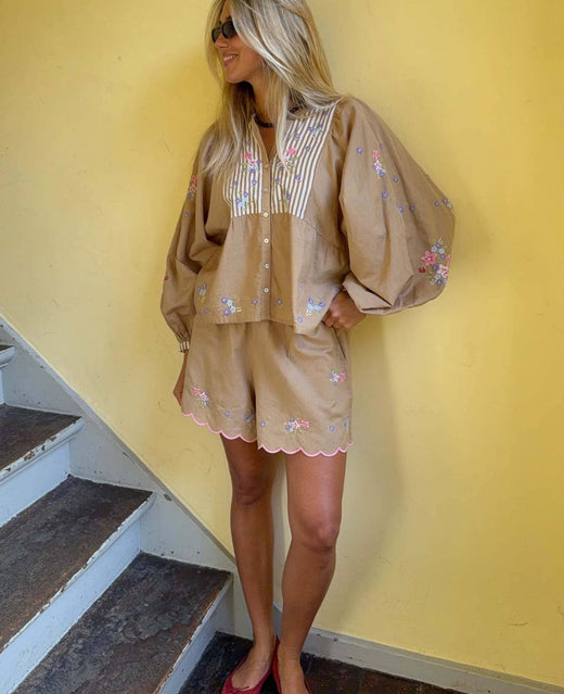 Sissel Edelbo - Bellisima Shorts SE 1895 - Light Hazel Shorts 