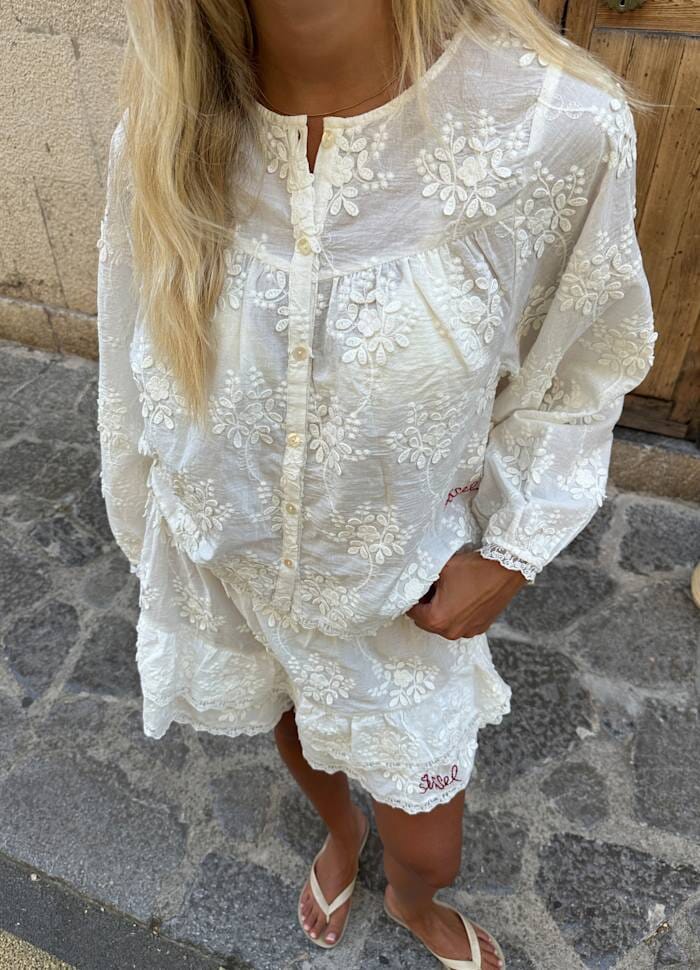 Sissel Edelbo - Delphine Shorts SE 1807 - Off White Shorts 