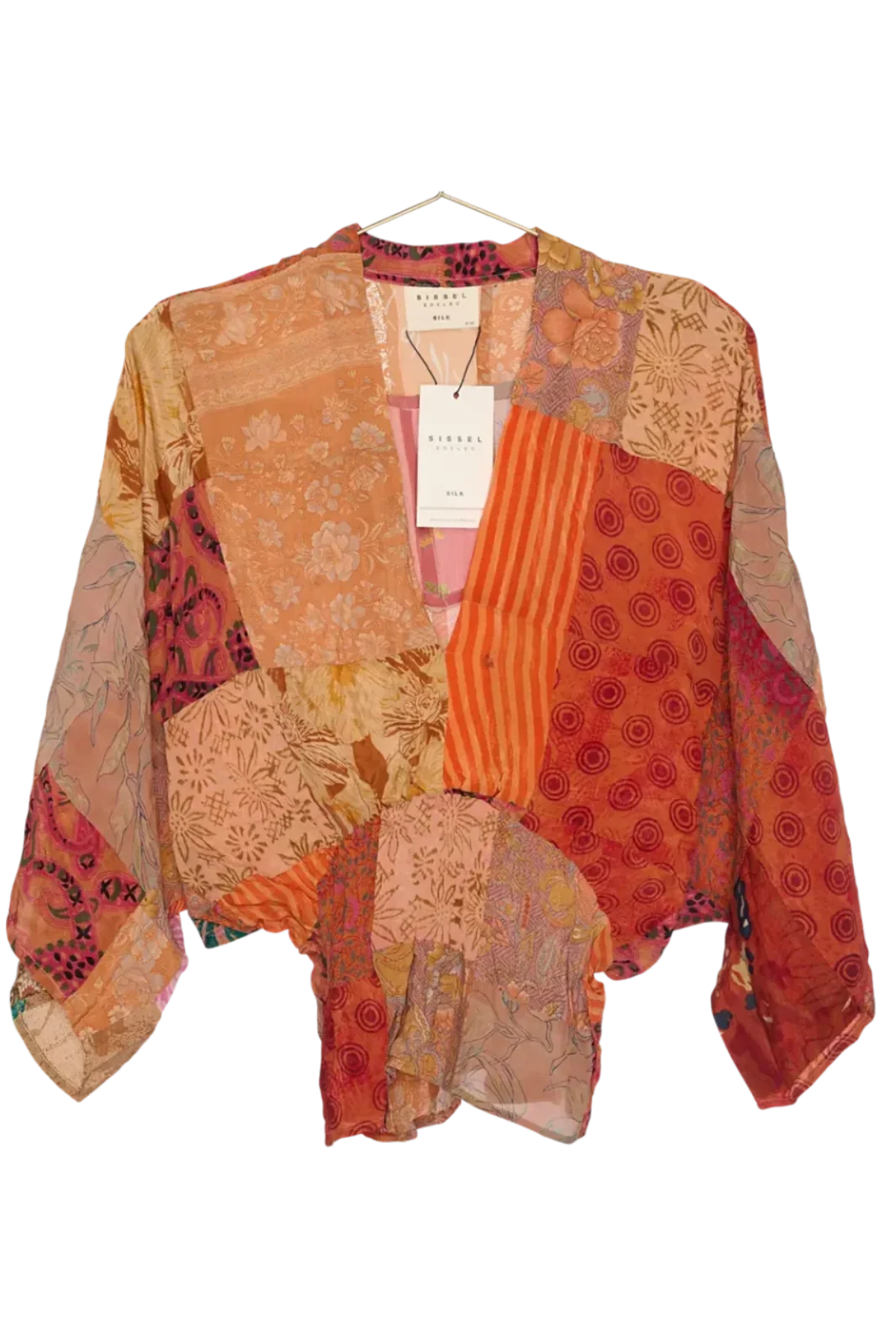 Sissel Edelbo - Juno SILK Patchwork Top SE 1755-1 - No. 136