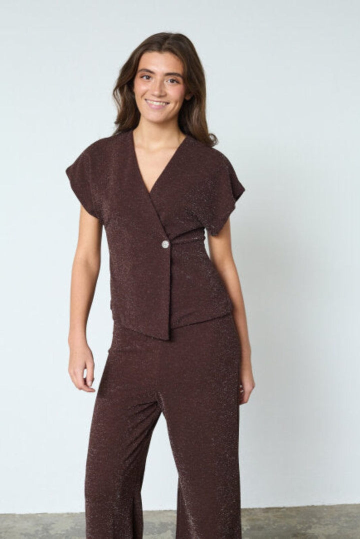 Sisters Point - Gevela-Ve3 19376 - 221 - Chocolate/Silver Bluser 
